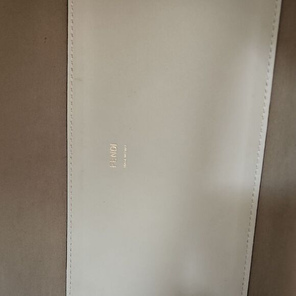 Fendi Medium Sunshine Tote Bag (White) - Picture 13 of 16